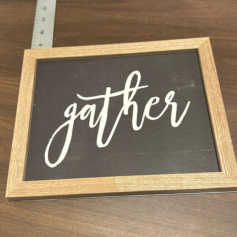 Gather wall art